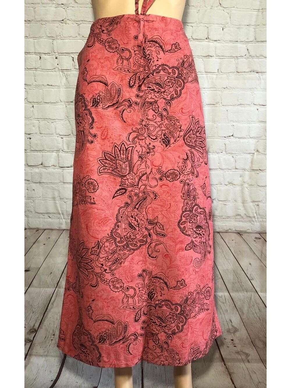 Vintage Villager Liz Claiborne Co beautiful‎ linen blend skirt NWT Plus size 1